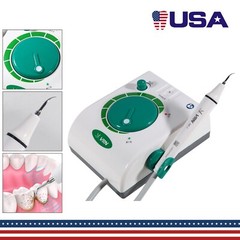 Dental Descaler Ultrasonic Piezo Scaler Handpiece Teeth Cleaning Machine &5 Tips