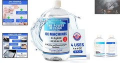 Universal Ice Maker Cleaner & Descaler 16 fl Oz – Ensure Refreshingly Clear Ice