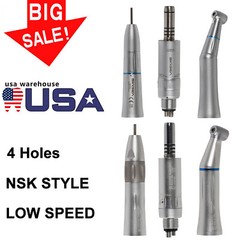 USA Dental Slow Low Speed Handpieces Kit Inner Water Spray Contra SKYSEA EI4 ty