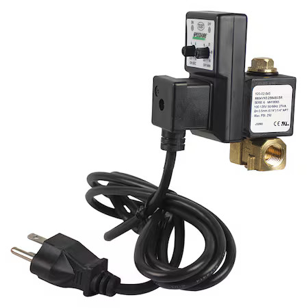 Speedaire 13X522 Auto Drain Valve, 100-120V, 1/8 In.