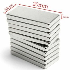 1-50X 20x10x2mm N52 Neodymium Rare Earth Block Magnet Super Strong Magnets lot
