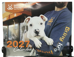BEST FRIENDS 2027 WALL CALENDAR-FULL SIZED NEW