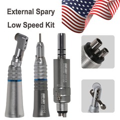 NSK Style Dental Slow Low Speed Handpiece Contra Angle Straight Motor 2/4Hole YP