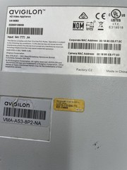 Avigilon VMA-AS3-8P2-NA VA1908D Video Appliance