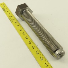 1-1/2″-6 x 9″ Dog Point Custom Made Bolt 2-1/4″ Across Flats