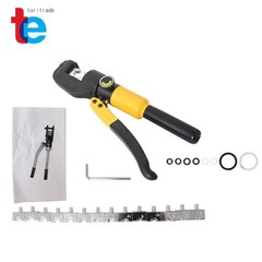 10T Hydraulic Wire Battery Cable Lug Terminal Crimper Crimping Tool W/ Case US