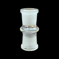 (2x) 18mm Female To 18mm Female Glass Adapter