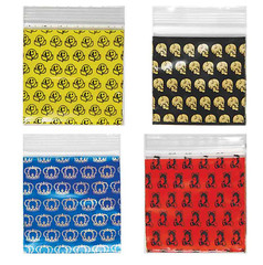DIME BAGS – ELITE PATTERN MIX 1200pcs 1.5″ x 1.5″ APPLE 1515 ! (12 Packs x 100)