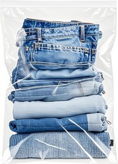 Large 5 Gallon Plastic Storage Bags (10 Pack) – 18″ X 24″, 2.4 Mil Thick, Reseal