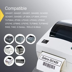 1 Roll 3×2 Direct Thermal Shipping Address Labels for Zebra Eltron /750 Labels