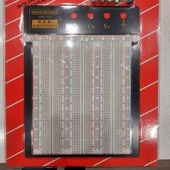 RSR Electronics MB-106 Solderless Breadboard w/Power Binding Posts ~2400 Tie Pts