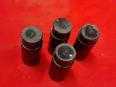 4 modern Plastic Leveling Mount Feet 2 3/8″ long threaded bolt on the inside 5a6