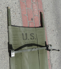 US Army Vietnam War Era Canvas Stretcher