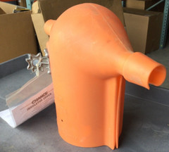 Hubbell/Chance C4060557 Class 4 Insulator Cover, 12in. Tall with Grip-all Adp