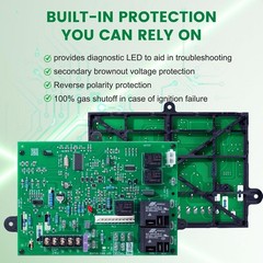Nealmart Furnace Control Board ICM282A Replacement HK42FZ004 HK42FZ011 Series