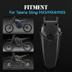 Changcheng Rear Protector For – Mudguard Carbon Fiber Pattern For
