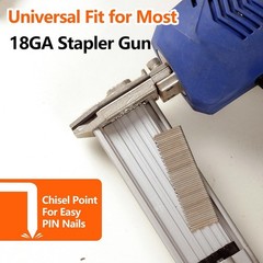 2000-Count 18 Gauge 1/4 Inch Narrow Crown Staples (1/2″+3/4″+1″+1-1/4″+1-1/2″),