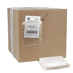 4.5×5.5 Faced Document Packing List Invoice Shipping Label Envelope Side Loading
