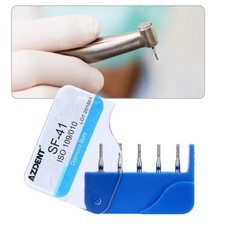 100pcs AZDENT Dental FG Diamond Burs for High Speed Handpiece Medium 1.6mm USA