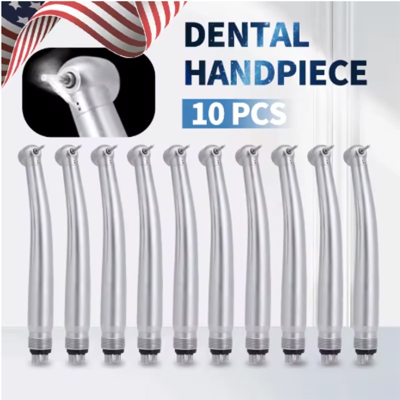 10* WBRWP Dental High Speed Handpiece Push Turbine 4 Holes Fit NSK Pana Max