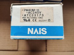 NAIS ATC23173 ( NEW in BOX ) PM4H Multirange Timers PM4HM-H-AC240V