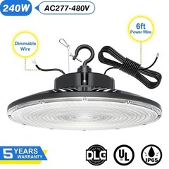 480V 240W UFO LED High Bay Light Industrial Commercial Warehouse Ceiling Lights