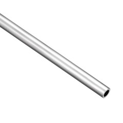 300mm Length 10mm OD 7mm ID 6063 Seamless Aluminum Round Straight Tubes