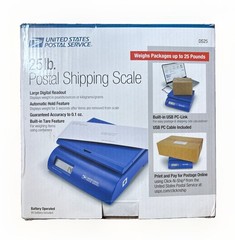 UNITED STATES POSTAL SERVICE 25 lb. Digital POSTAL SHIPPING SCALE DS25