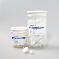 CA Syringe Filter 13mm 0.22um / 0.45um 100 Pcs Lab Aqueous Buffer Media