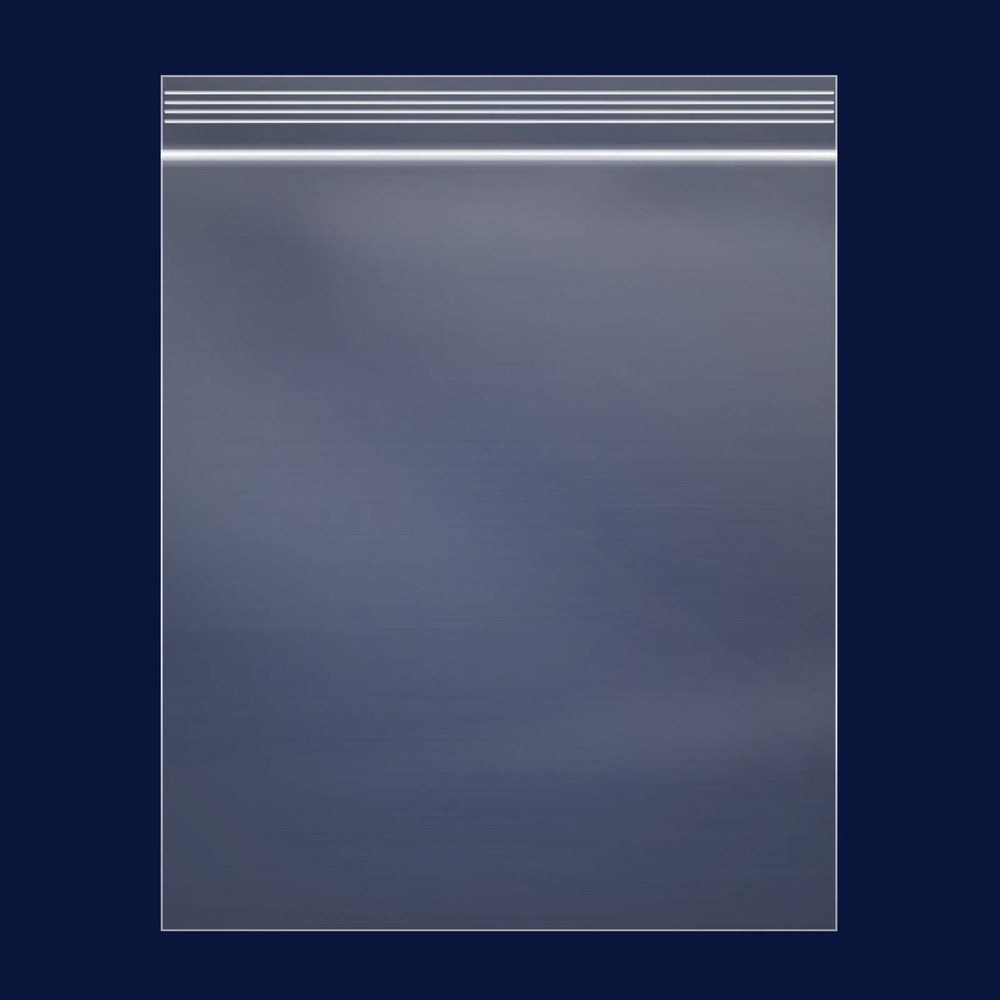 100 Count 9″x12″ Zip Bag Clear Reclosable Resealable Lock Documents Clothing