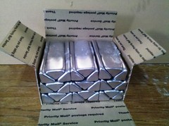 ALUMINUM INGOTS…….. 42 + lbs Casting alloy Near 356