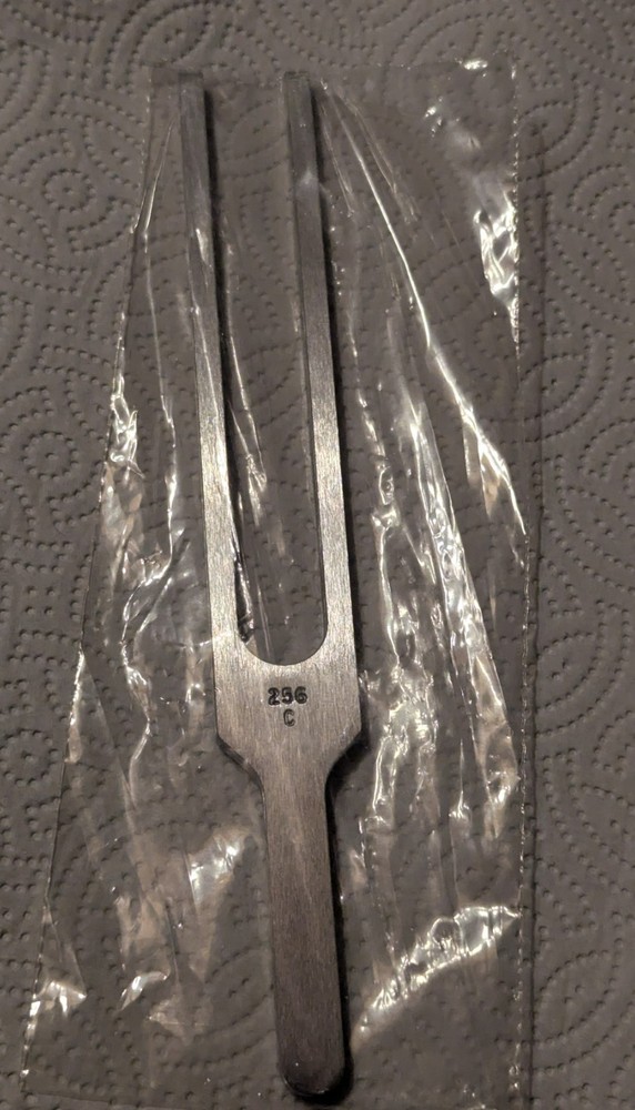 Medivibe 256 Hz Medical-Grade Tuning Fork Instrument, Non-Magnetic