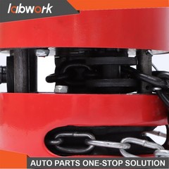 Labwork 2200lbs/1 Ton 8FT/2.4m Lift Manual Hoist G80 Chain w/ 2 Heavy Duty Hooks
