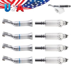 1-5 Yabangbang Dental Slow Speed Handpiece Contra Angle / Air Motor 4Hole Attach