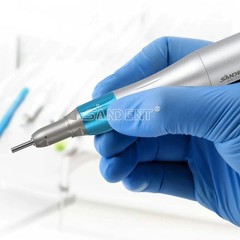 NSK Style Dental Slow Low Speed Handpiece Straight Contra Angle Air Motor 4Hole
