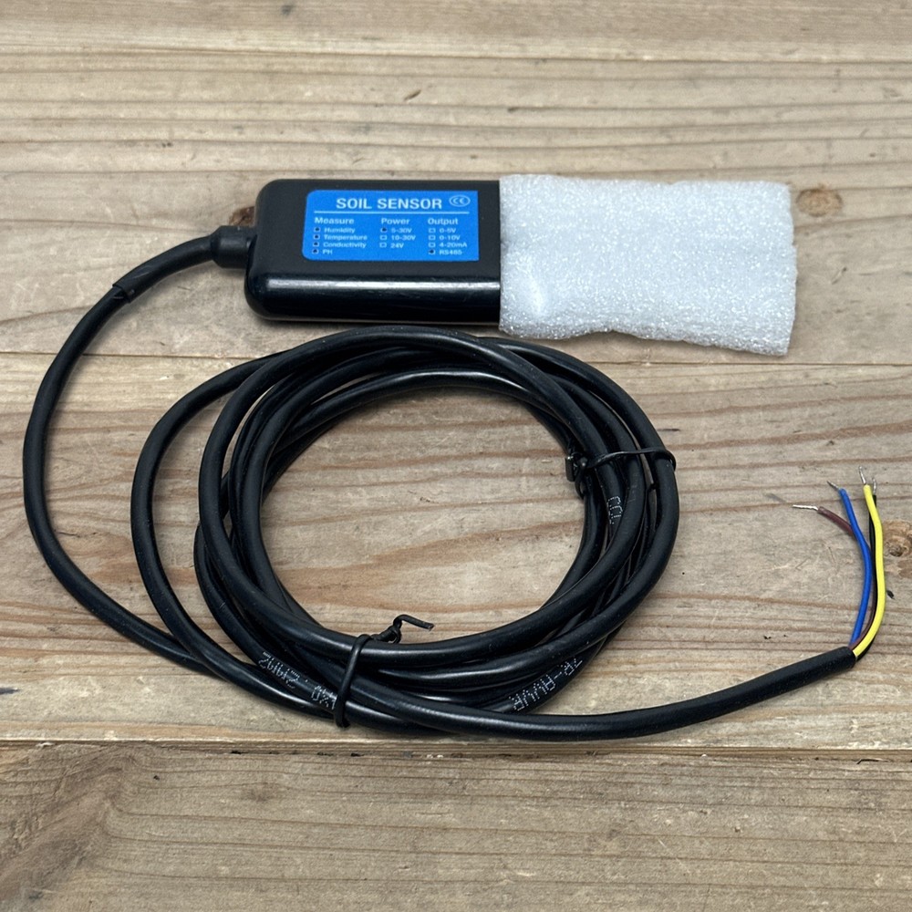 RS485 4-20mA Soil Temperature Humidity Moisture Conductivity EC PH NPK Sensor