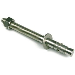 1-8 X 12 Wedge Anchors, 304 Stainless Steel 5 Pieces