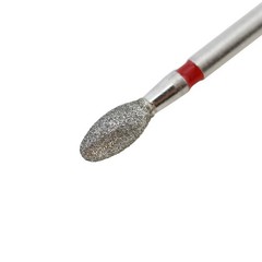 Multi-Use Red Football Diamond Burs Dental Friction Grip FG 379/023F Fine Grit