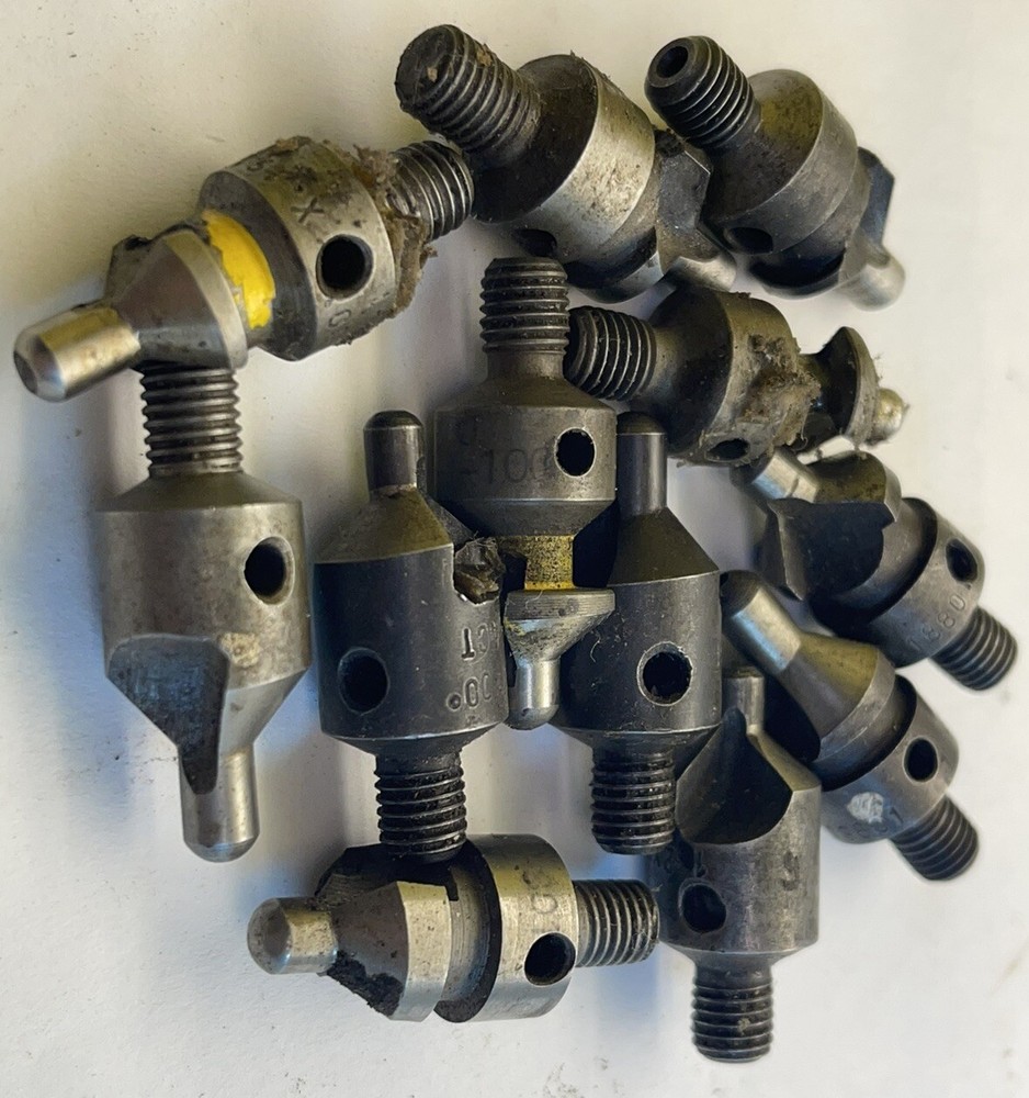 (12) ACT 5/32~1/2 Piloted Countersink Threaded | 1/2 Dia. x 100°&82° (23N144)