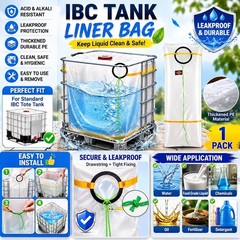 IBC Tote Liner Bag for Bulk Container Replacement Inner Bag Liquid Storage Liner