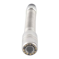 15mm Thread Diameter Pipe Drain Endoscope Camera Head Accessory with LED Light