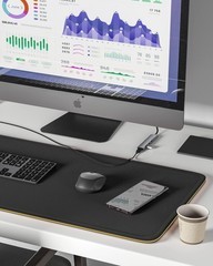 USB C to USB C Hub,4-Port USB C Hub/USB to USB C Adapter,Data Transfer Only