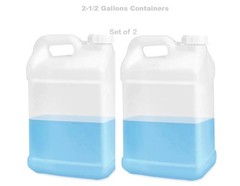 Carpet cleaning 2-1/2 Gallons Chemical Storage Containers