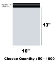 Poly Mailers Shipping Bag 4×6, 5×7, 6×9, 7.5×10.5, 9×12, 10×13, 12×16, 14.5×19