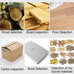 Handheld Digital LCD Wood Moisture Meter Tester for Firewood Paper Cardboard