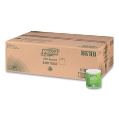 Marcal 6079 2 Ply 100% Recycled Septic Safe Bath Tissues – White (48/Carton) New