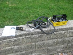 NEW Open Box – Enerpac PARG1102N, Turbo II Air Hydraulic Pump, Manual Valve