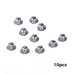 AZDENT Dental Orthodontic Lingual Buttons Bondable Round /Rectangular Base
