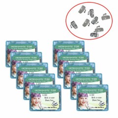 Dental Orthodontic Buccal Tube Bonding Single Tube 1st molar 022 Roth 50 set/box