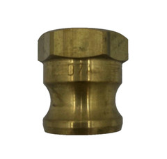 3/4 Cam-Lock 07A Male Adapter Brass; 3/4 NPT